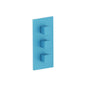 Flusso 196.4401 3/4" Thermostatic Valve and Trim - 2 Outputs