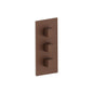 Flusso 196.4401 3/4" Thermostatic Valve and Trim - 2 Outputs
