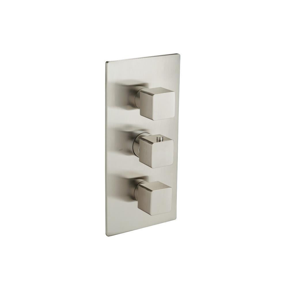 Flusso 196.4401 3/4" Thermostatic Valve and Trim - 2 Outputs