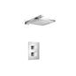 Flusso 196.7000 Single Output Shower Set With Shower Head And Arm