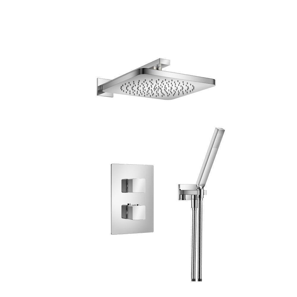 Flusso 196.7050 Two Output Shower Set With Shower Head And Hand Held