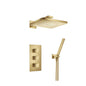 Flusso 196.7150 Two Output Shower Set With Shower Head And Hand Held