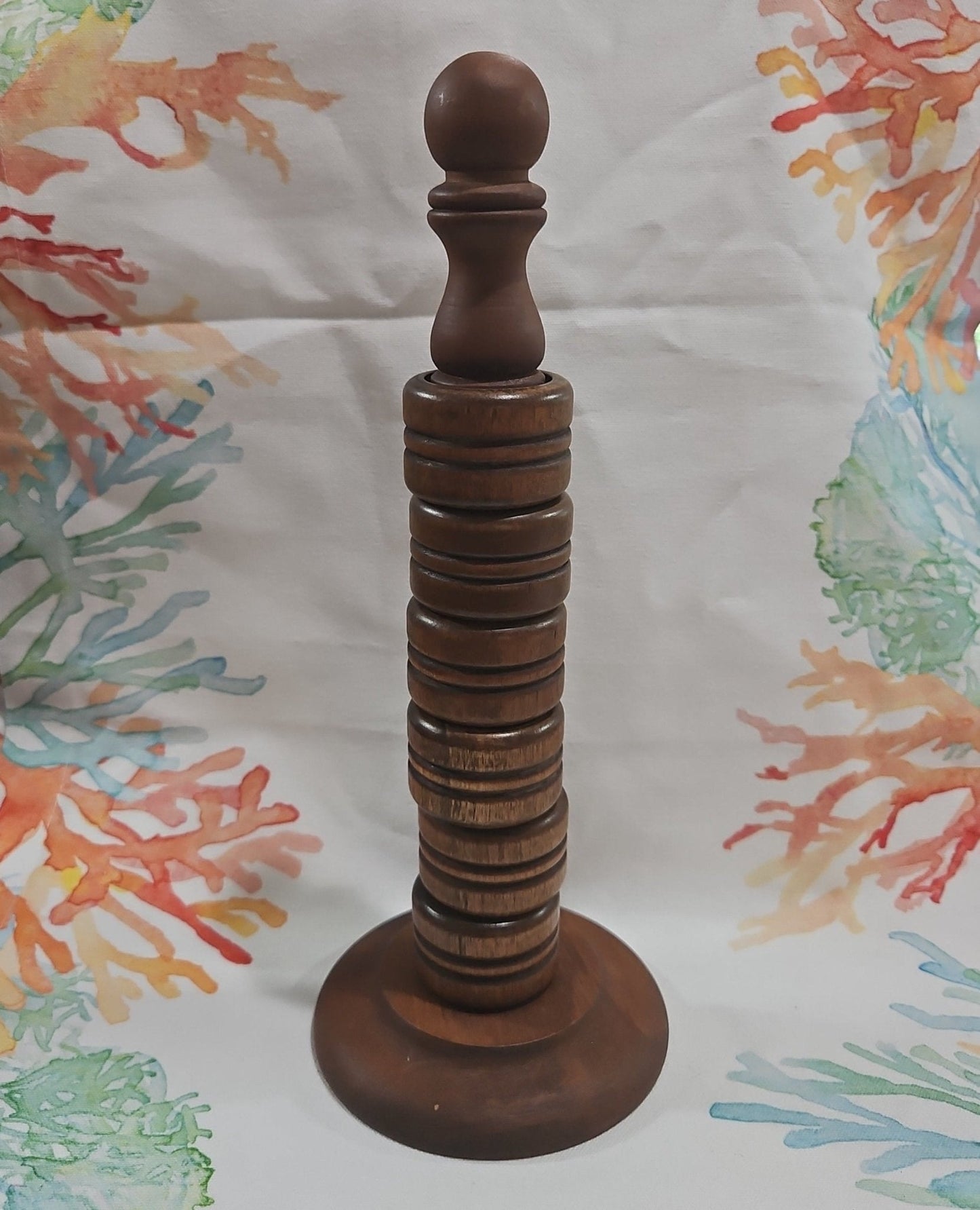 1960's Vintage Napkin Rings & Paper Towel Holder