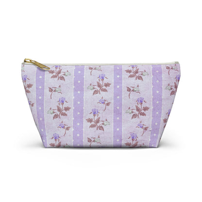 Customizable: Chic Floral Accessory Pouch, Makeup Bag, Travel Organizer, Gift for Her, Floral Toiletry Bag, Cute Pencil Case