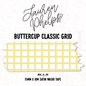 Buttercup Classic Grid 15mm washi