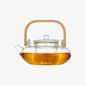 Bamboo & Borisil Glass Tea Kettle with Infuser