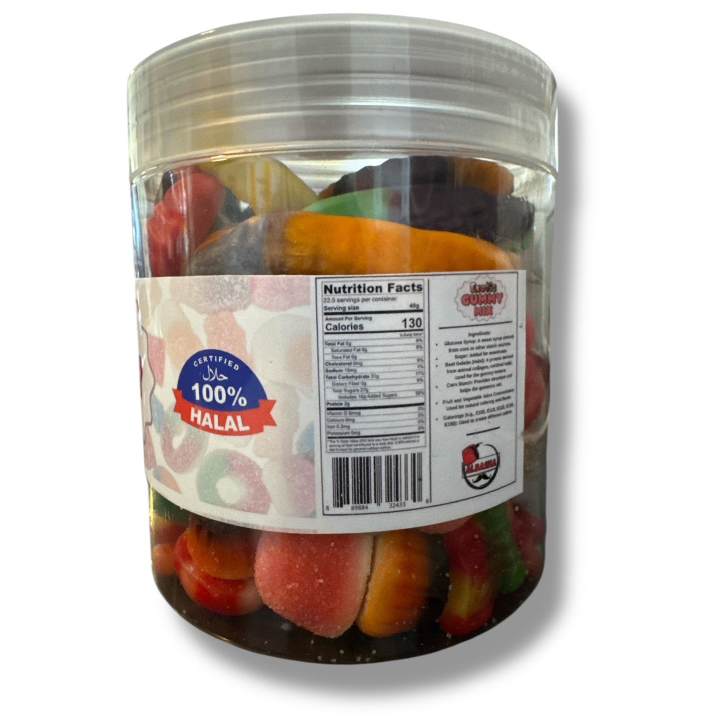 Albasha Halal Gummy Candy Assortment - Exotic Mix of Flavors and Textures
