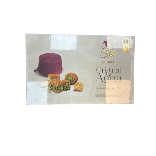 AGHATI Premium Baklava 1000g - Authentic Mediterranean Delight with Rich Flavor and Fl flaky Texture
