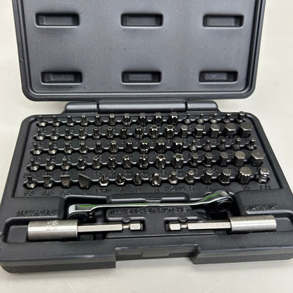 VIM TOOLS (77 PCS) Low Profile Master Bit Set 5/8" Long Bits Black VHC77
