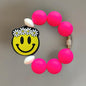Smiley Handle Bracelet - Tumbler Handle Charm