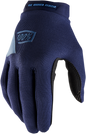 100% Women's Ridecamp Gloves - Navy/Slate - Large 10013-00018