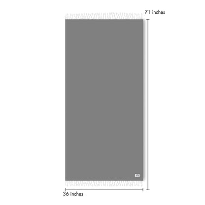 Boho Diamond Turkish Peshtemal Beach Bath Gym Yoga Towel 36” x 71”