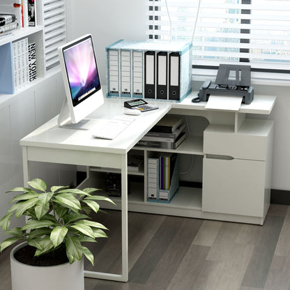 Lexi 55" L-Shaped Corner Desk