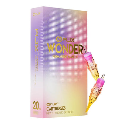 WJX Wonder PMU Tattoo Cartridges Needles – Box of 20