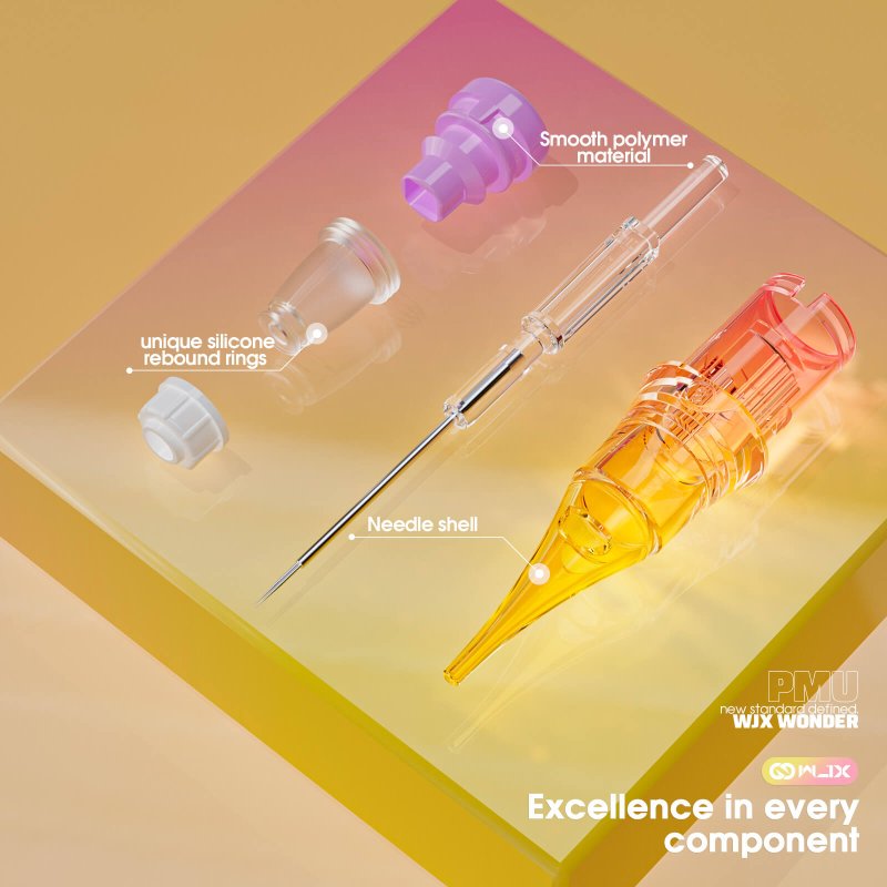 WJX Wonder PMU Tattoo Cartridges Needles – Box of 20