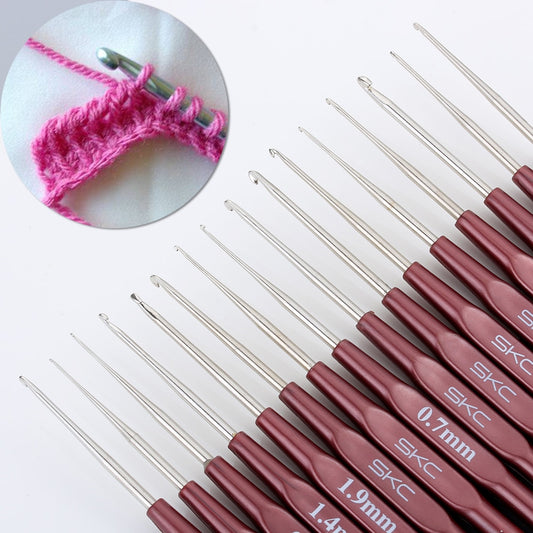 1PC 16 Sizes HooksCrochet Hook Mix 0.5mm 2.7mm