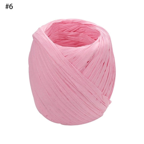 1PC Colorful 20m/roll DIY Raffia Ribbon Cord Rope