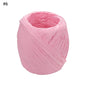 1PC Colorful 20m/roll DIY Raffia Ribbon Cord Rope