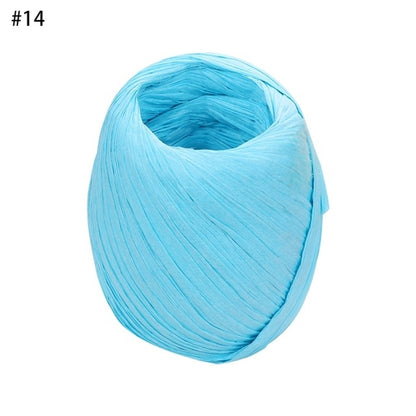 1PC Colorful 20m/roll DIY Raffia Ribbon Cord Rope