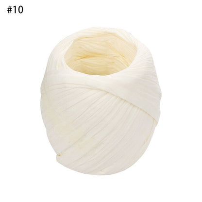 1PC Colorful 20m/roll DIY Raffia Ribbon Cord Rope