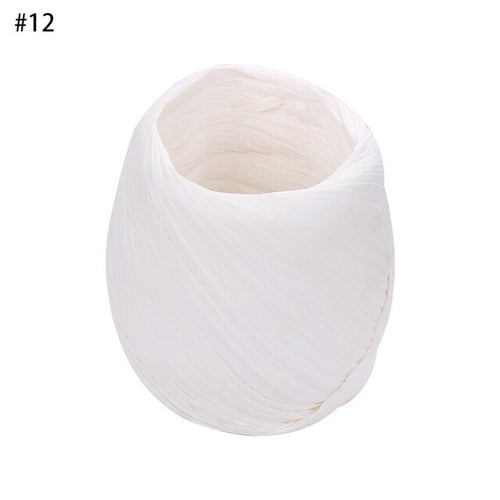 1PC Colorful 20m/roll DIY Raffia Ribbon Cord Rope