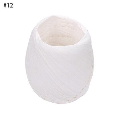 1PC Colorful 20m/roll DIY Raffia Ribbon Cord Rope