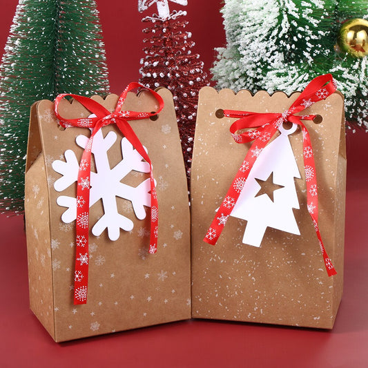 1PC Kraft Paper Bag for Gifts Party Favor Cookie