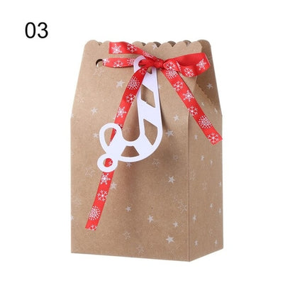 1PC Kraft Paper Bag for Gifts Party Favor Cookie