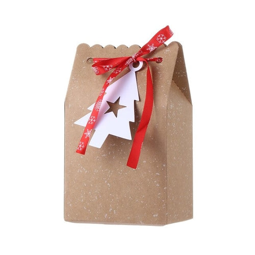 1PC Kraft Paper Bag for Gifts Party Favor Cookie