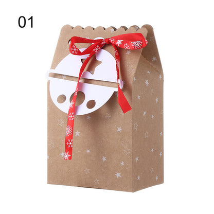 1PC Kraft Paper Bag for Gifts Party Favor Cookie