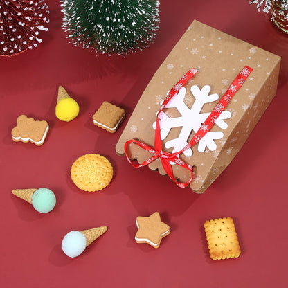 1PC Kraft Paper Bag for Gifts Party Favor Cookie