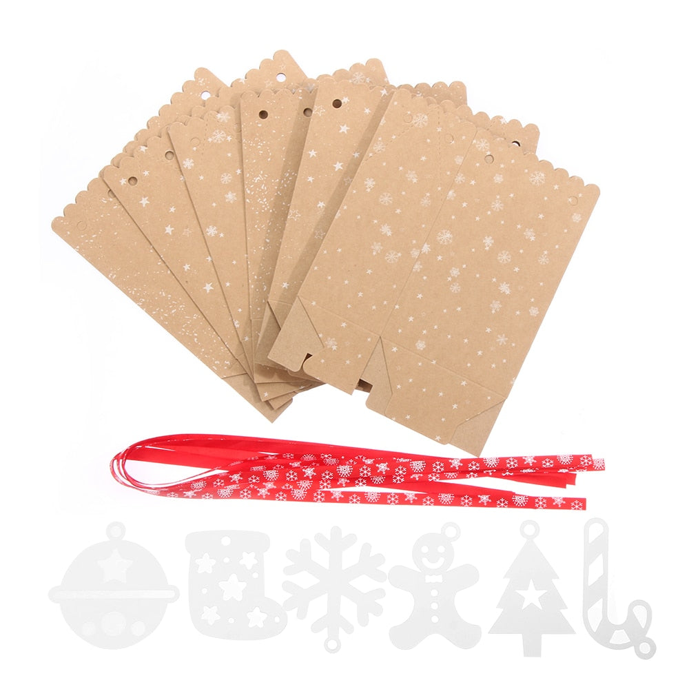 1PC Kraft Paper Bag for Gifts Party Favor Cookie
