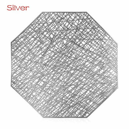 1PC PVC Placemat For Dinner Table Plastic