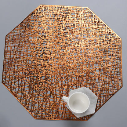 1PC PVC Placemat For Dinner Table Plastic