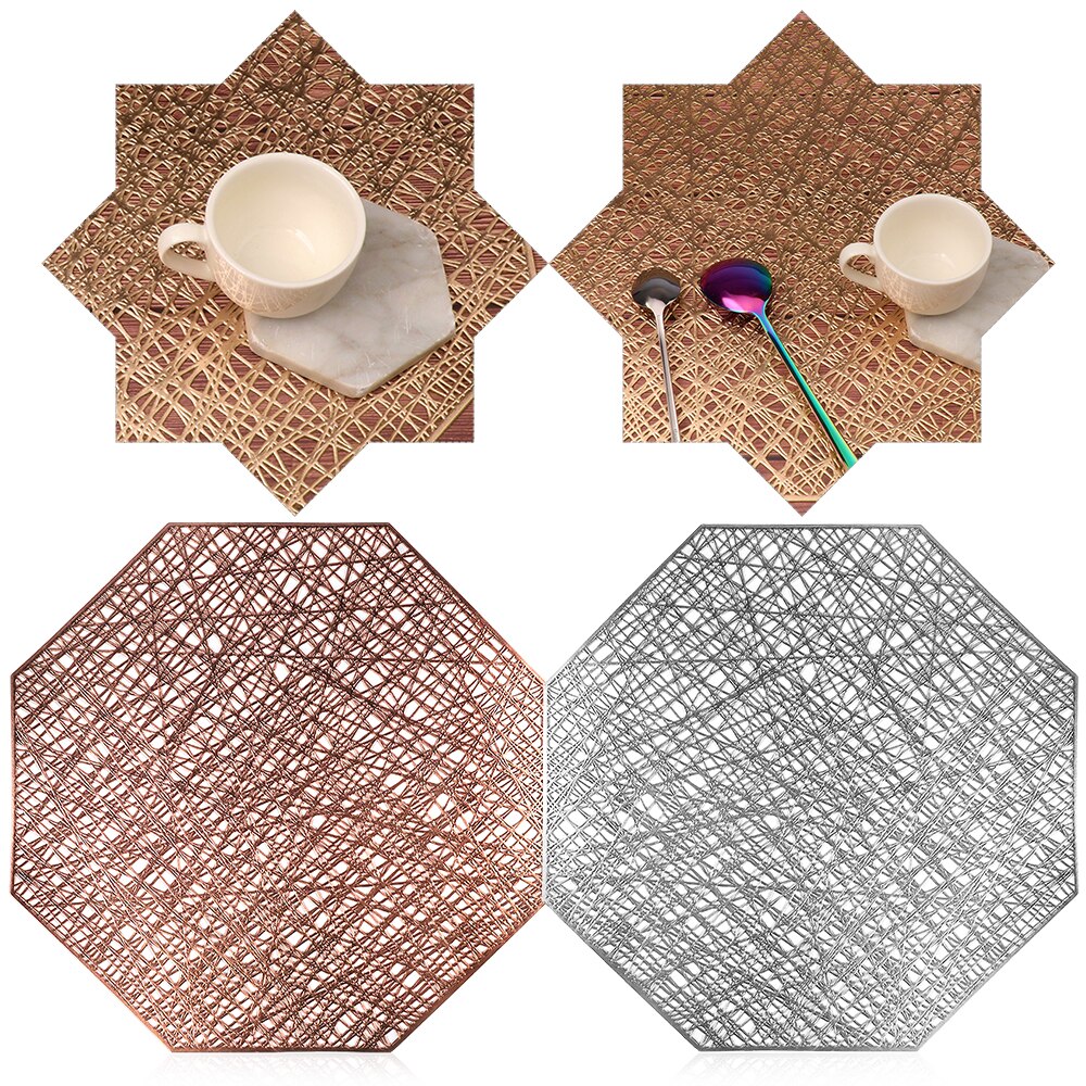 1PC PVC Placemat For Dinner Table Plastic