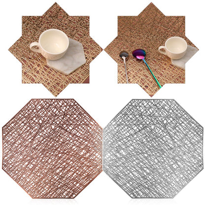 1PC PVC Placemat For Dinner Table Plastic