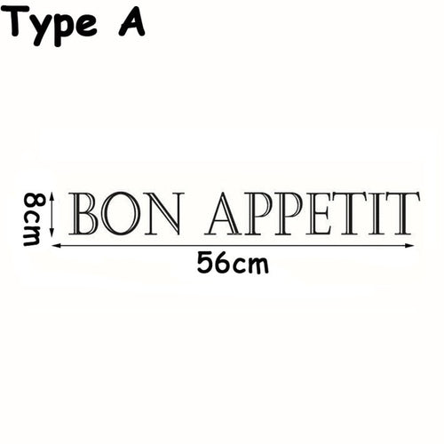 1PC Removable Black Dining Room Self adhesive