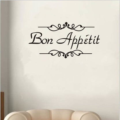 1PC Removable Black Dining Room Self adhesive