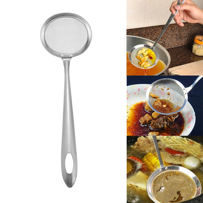1PC Stainless Steel Mesh Skimmer Vegetable Residue