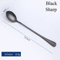 1PC Useful Rainbow Long Handled Stainless Steel