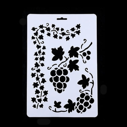 1Pc Butterfly Layering Stencils For Walls Painting