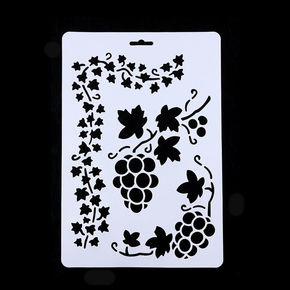 1Pc Butterfly Layering Stencils For Walls Painting