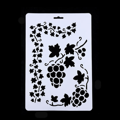 1Pc Butterfly Layering Stencils For Walls Painting