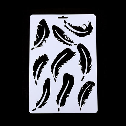 1Pc Butterfly Layering Stencils For Walls Painting