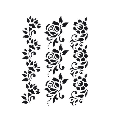 1Pc Flower Layering Stencils Painting Scrapbooking