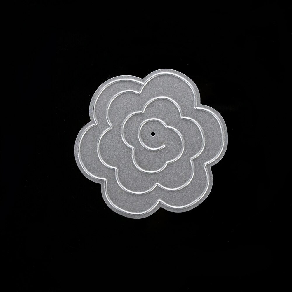 1Pc Metal Flower Shape Cutting Dies Stencils DIY