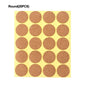 1Set Pine Wood Labels Sticker Wooden Biscuit Gift