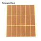 1Set Pine Wood Labels Sticker Wooden Biscuit Gift
