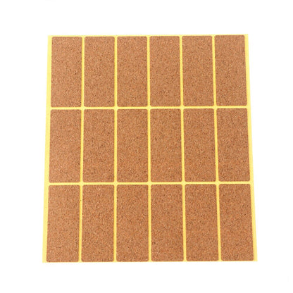 1Set Pine Wood Labels Sticker Wooden Biscuit Gift