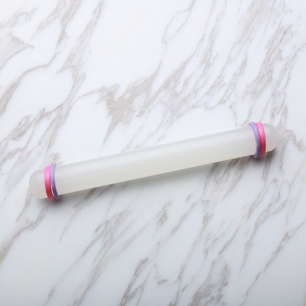 1X 9" 23cm Non stick Fondant Roller silicone